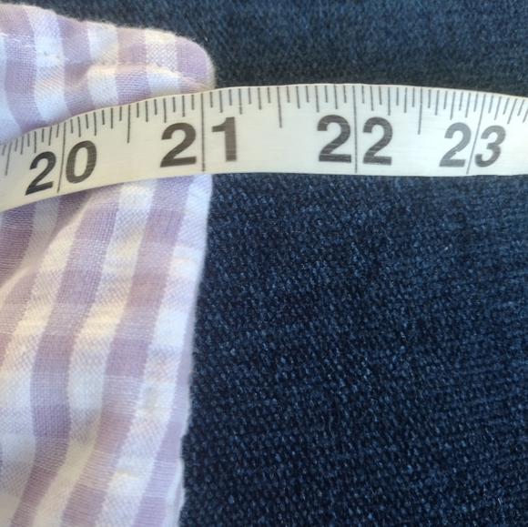 Rujuta Sheth Stella Dress Womens Large Ube Chex Cottagecore Prairie Boho - Picture 10 of 11